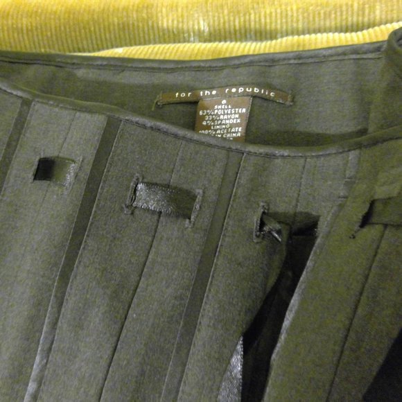 for the republic black dress skirt - Picture 2 of 4